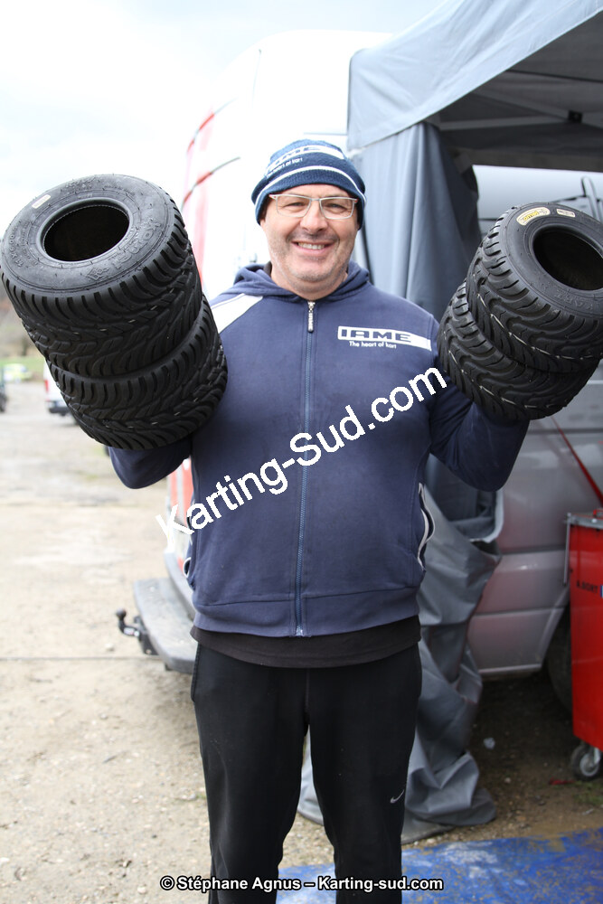 Luc PORTARIES — 17 & 18/03/2018 : 1ère manche du Championnat du Sud 2018 à Lavelanet (Photos Stéphane Agnus) 2018 — karting