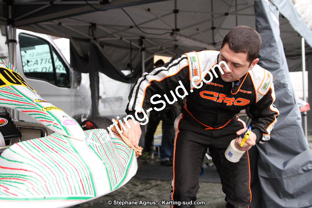 Julien TARROUX — 17 & 18/03/2018 : 1ère manche du Championnat du Sud 2018 à Lavelanet (Photos Stéphane Agnus) 2018 — karting