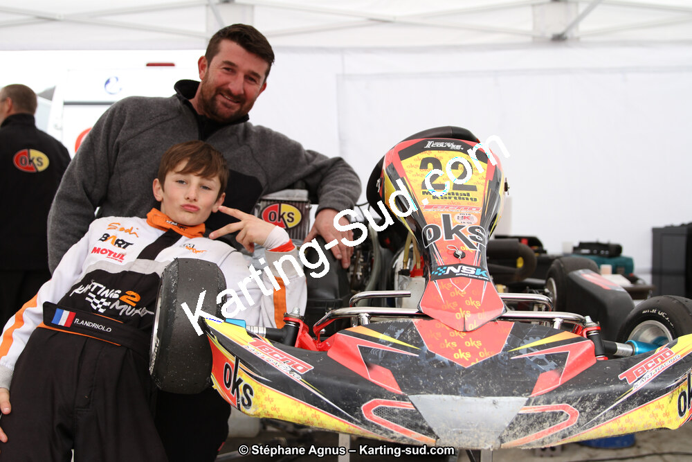 Romain ANDRIOLO, Stéphane ANDRIOLO — 17 & 18/03/2018 : 1ère manche du Championnat du Sud 2018 à Lavelanet (Photos Stéphane Agnus) 2018 — karting