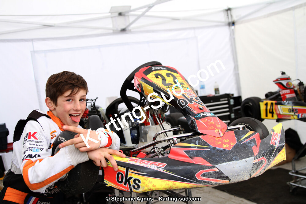 Romain ANDRIOLO — 17 & 18/03/2018 : 1ère manche du Championnat du Sud 2018 à Lavelanet (Photos Stéphane Agnus) 2018 — karting