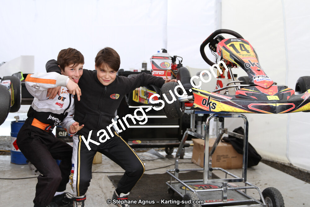 Andy ESTRE, Romain ANDRIOLO — 17 & 18/03/2018 : 1ère manche du Championnat du Sud 2018 à Lavelanet (Photos Stéphane Agnus) 2018 — karting
