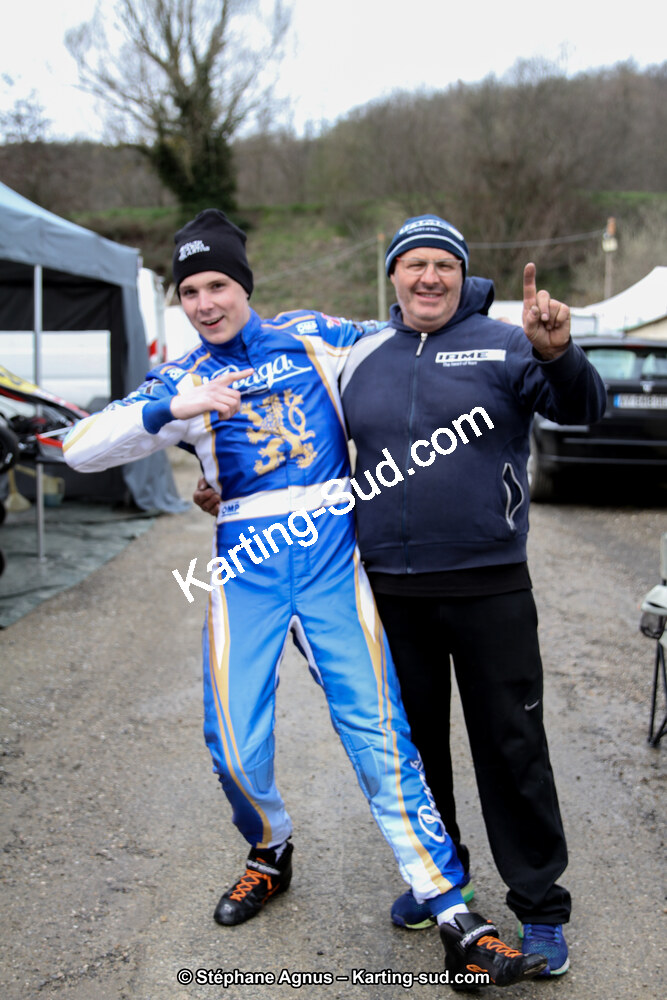 Luc PORTARIES, Pierre LOUBERE — 17 & 18/03/2018 : 1ère manche du Championnat du Sud 2018 à Lavelanet (Photos Stéphane Agnus) 2018 — karting
