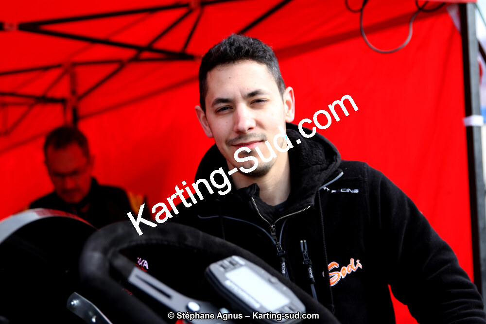 Fabien CHAINE — 17 & 18/03/2018 : 1ère manche du Championnat du Sud 2018 à Lavelanet (Photos Stéphane Agnus) 2018 — karting