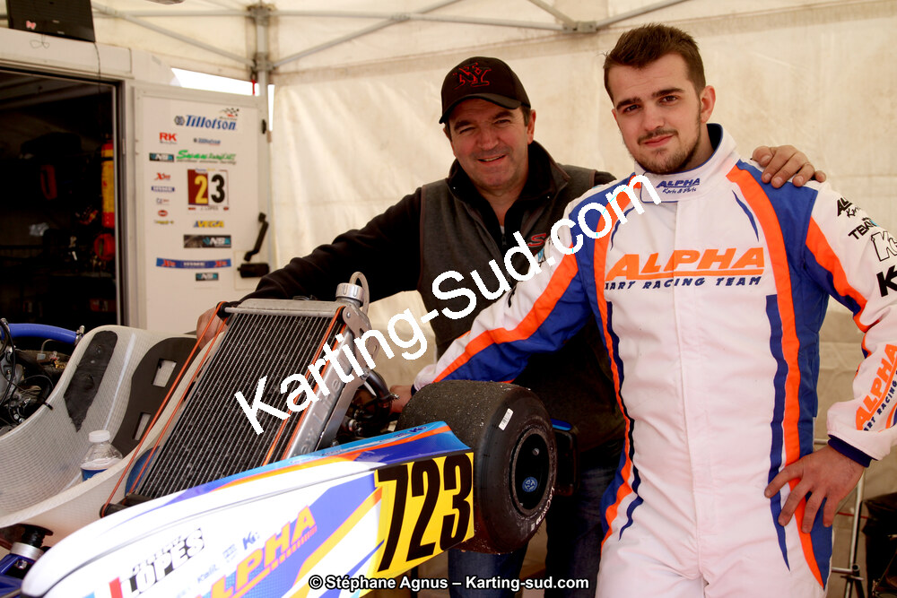 Jérémy LOPES — 17 & 18/03/2018 : 1ère manche du Championnat du Sud 2018 à Lavelanet (Photos Stéphane Agnus) 2018 — karting
