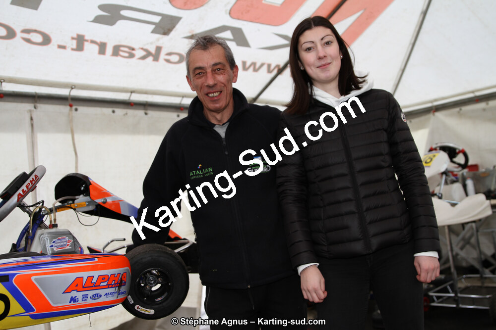 Jean François MOURGUES, Maritchu MOURGUES — 17 & 18/03/2018 : 1ère manche du Championnat du Sud 2018 à Lavelanet (Photos Stéphane Agnus) 2018 — karting