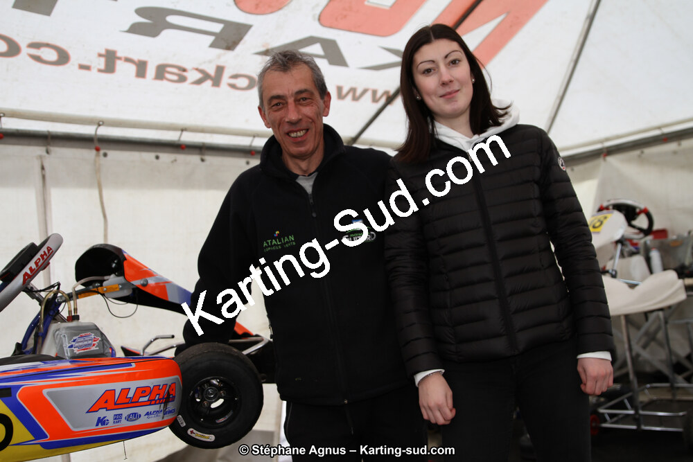Jean François MOURGUES, Maritchu MOURGUES — 17 & 18/03/2018 : 1ère manche du Championnat du Sud 2018 à Lavelanet (Photos Stéphane Agnus) 2018 — karting