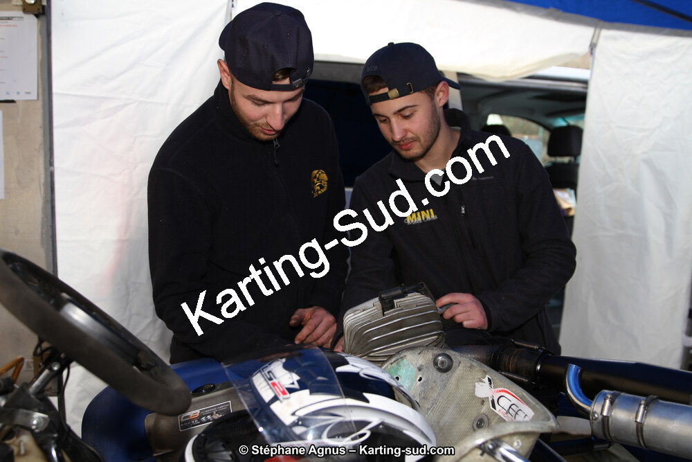17 & 18/03/2018 : 1ère manche du Championnat du Sud 2018 à Lavelanet (Photos Stéphane Agnus) 2018 — karting