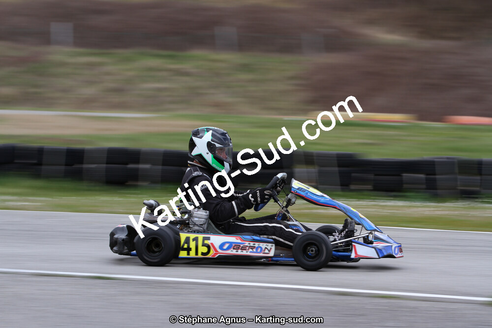 17 & 18/03/2018 : 1ère manche du Championnat du Sud 2018 à Lavelanet (Photos Stéphane Agnus) 2018 — karting