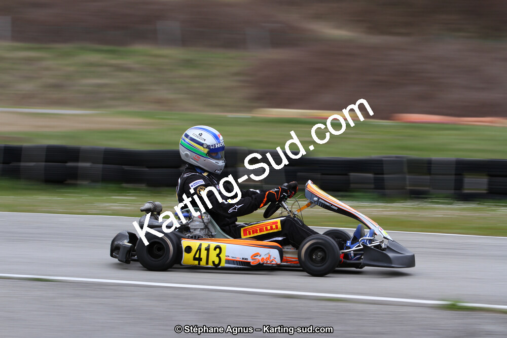 17 & 18/03/2018 : 1ère manche du Championnat du Sud 2018 à Lavelanet (Photos Stéphane Agnus) 2018 — karting