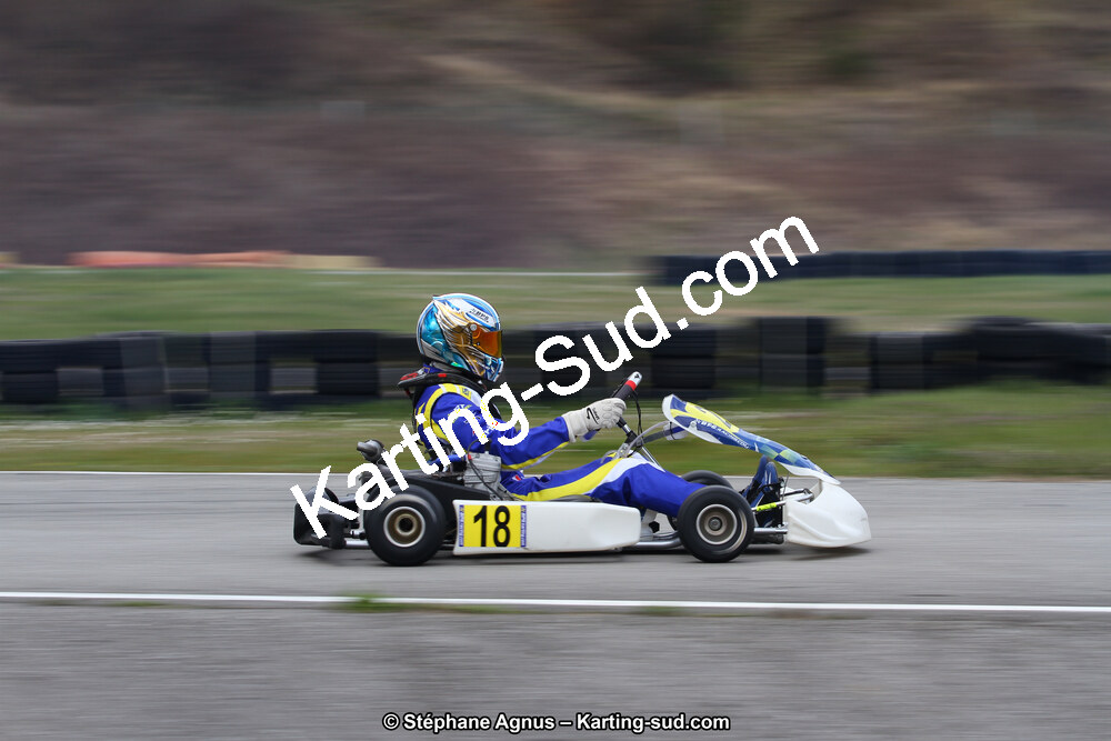 17 & 18/03/2018 : 1ère manche du Championnat du Sud 2018 à Lavelanet (Photos Stéphane Agnus) 2018 — karting