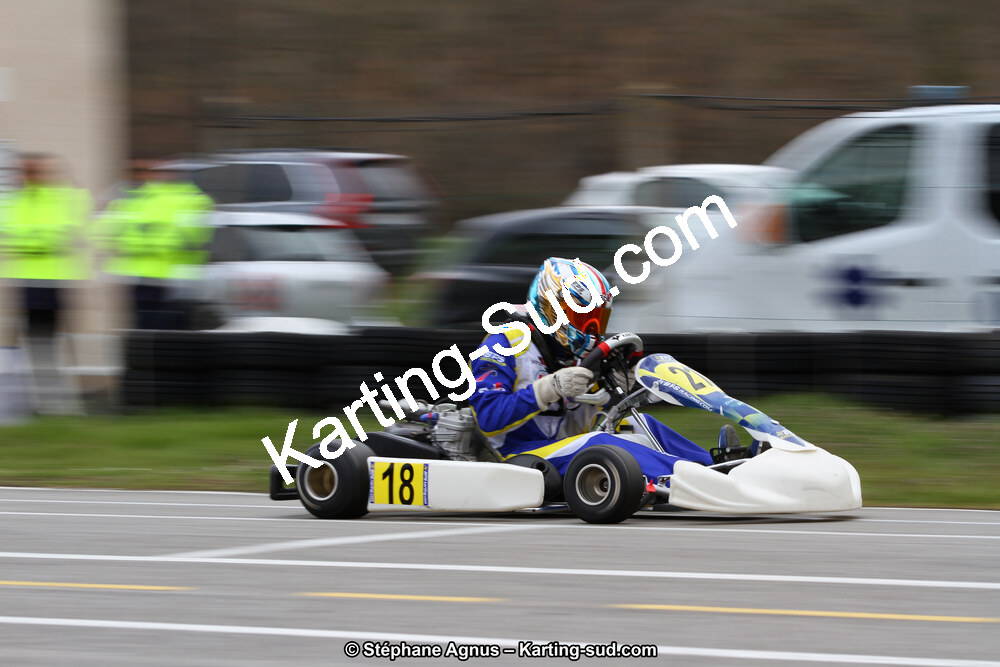 17 & 18/03/2018 : 1ère manche du Championnat du Sud 2018 à Lavelanet (Photos Stéphane Agnus) 2018 — karting