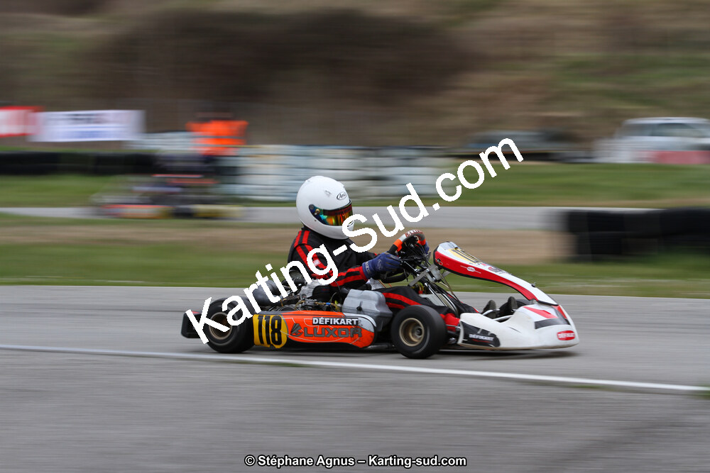 17 & 18/03/2018 : 1ère manche du Championnat du Sud 2018 à Lavelanet (Photos Stéphane Agnus) 2018 — karting
