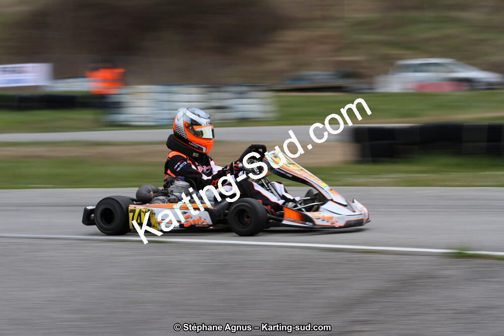 17 & 18/03/2018 : 1ère manche du Championnat du Sud 2018 à Lavelanet (Photos Stéphane Agnus) 2018 — karting