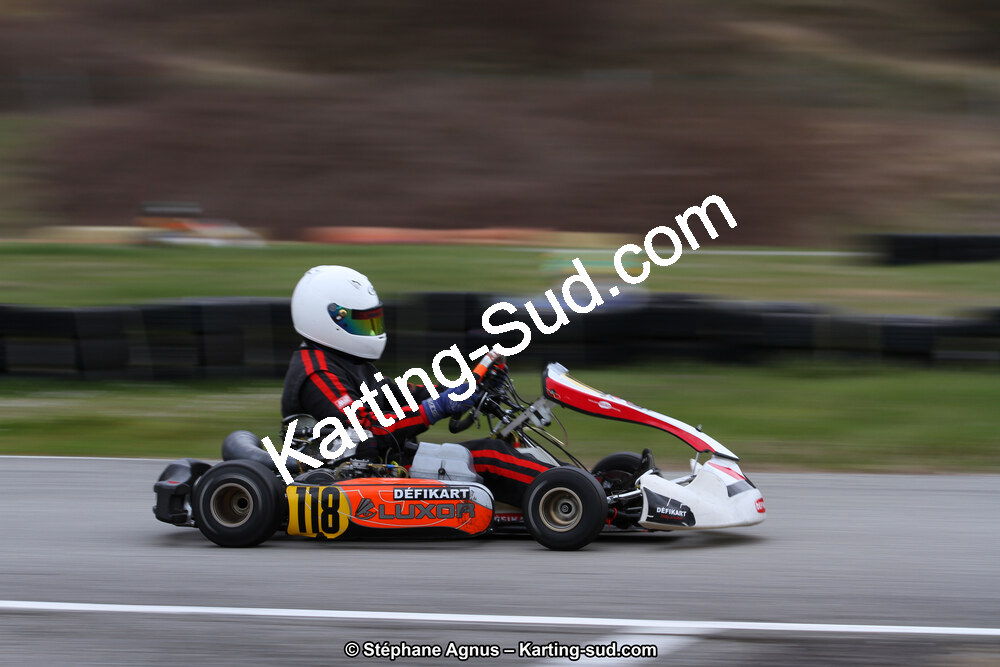 17 & 18/03/2018 : 1ère manche du Championnat du Sud 2018 à Lavelanet (Photos Stéphane Agnus) 2018 — karting