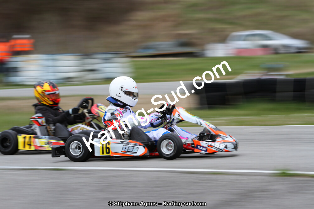 17 & 18/03/2018 : 1ère manche du Championnat du Sud 2018 à Lavelanet (Photos Stéphane Agnus) 2018 — karting