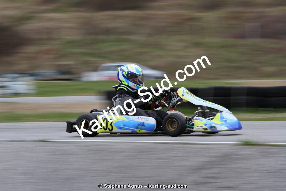 17 & 18/03/2018 : 1ère manche du Championnat du Sud 2018 à Lavelanet (Photos Stéphane Agnus) 2018 — karting