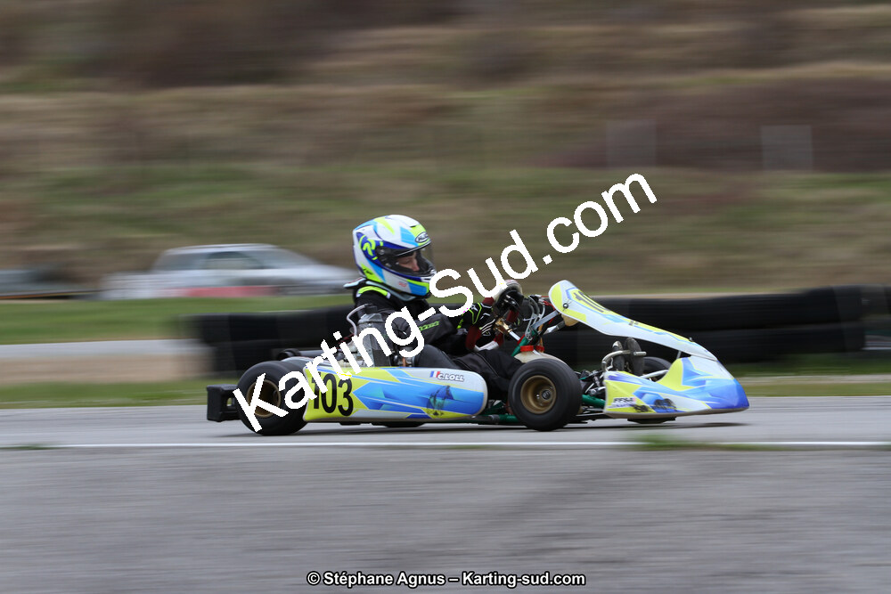 17 & 18/03/2018 : 1ère manche du Championnat du Sud 2018 à Lavelanet (Photos Stéphane Agnus) 2018 — karting