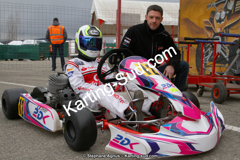 Alexis GERDIL — 17 & 18/03/2018 : 1ère manche du Championnat du Sud 2018 à Lavelanet (Photos Stéphane Agnus) 2018 — karting