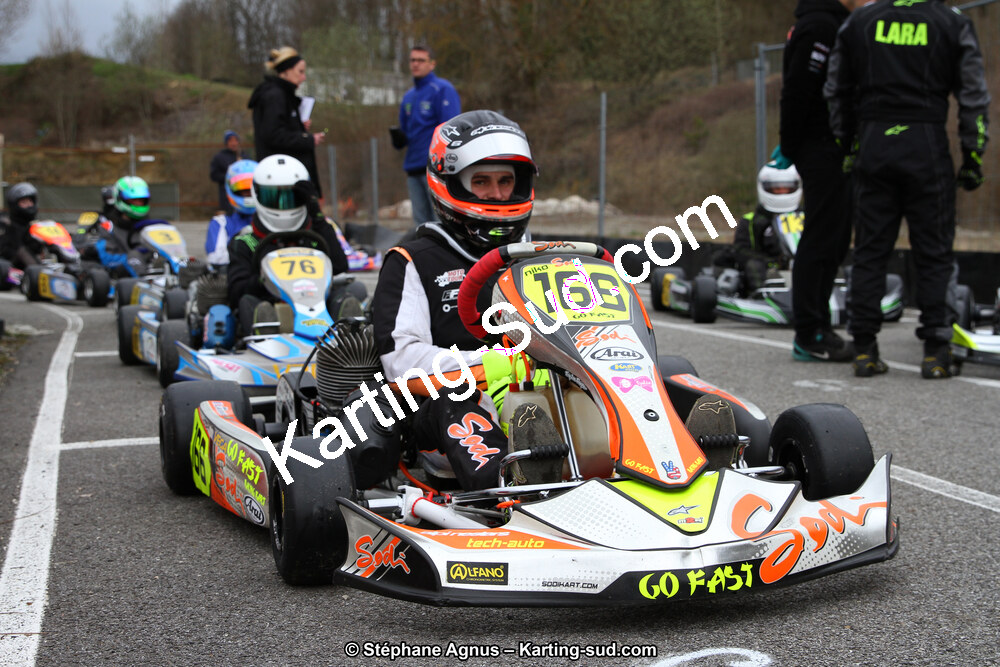 17 & 18/03/2018 : 1ère manche du Championnat du Sud 2018 à Lavelanet (Photos Stéphane Agnus) 2018 — karting