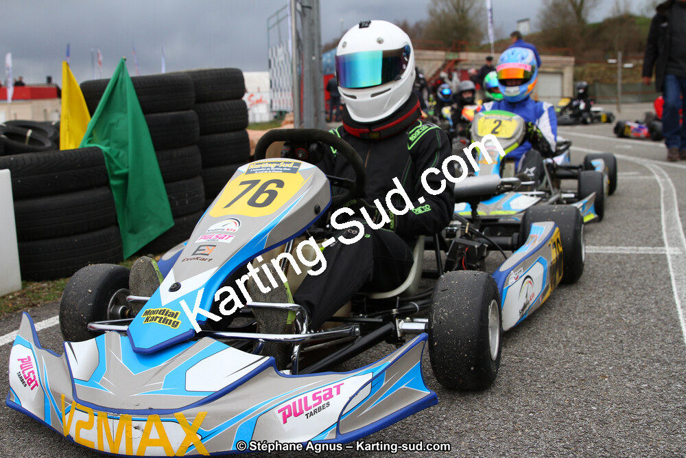 17 & 18/03/2018 : 1ère manche du Championnat du Sud 2018 à Lavelanet (Photos Stéphane Agnus) 2018 — karting
