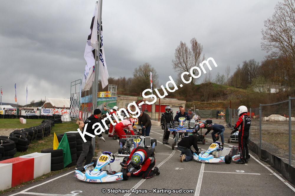 17 & 18/03/2018 : 1ère manche du Championnat du Sud 2018 à Lavelanet (Photos Stéphane Agnus) 2018 — karting