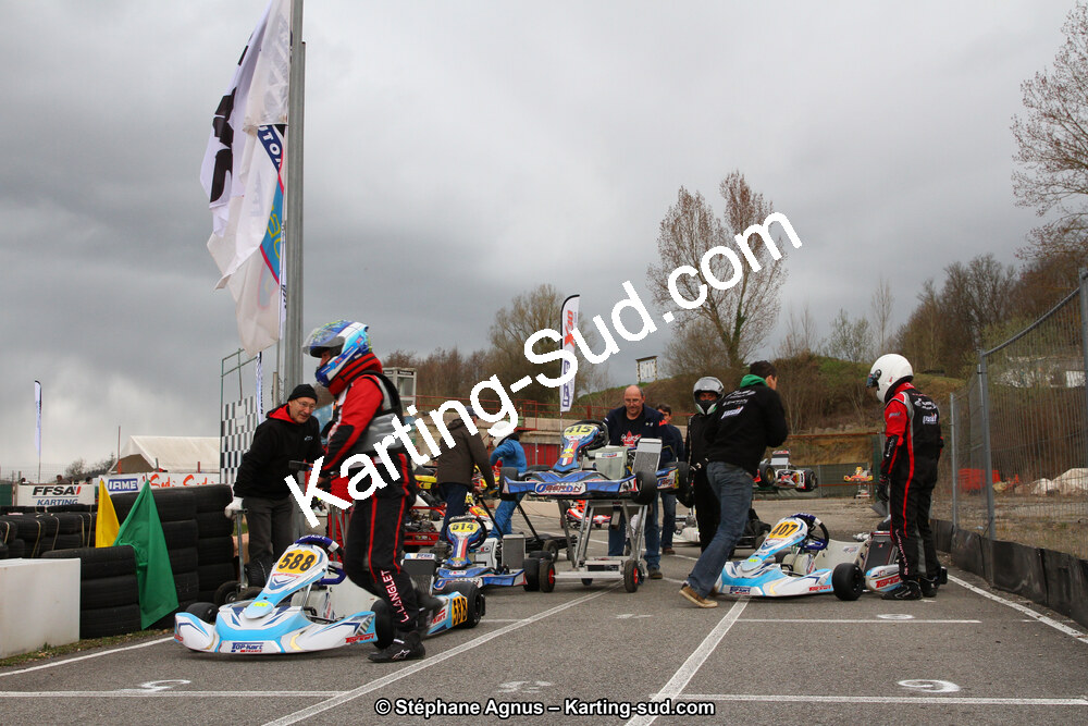 17 & 18/03/2018 : 1ère manche du Championnat du Sud 2018 à Lavelanet (Photos Stéphane Agnus) 2018 — karting