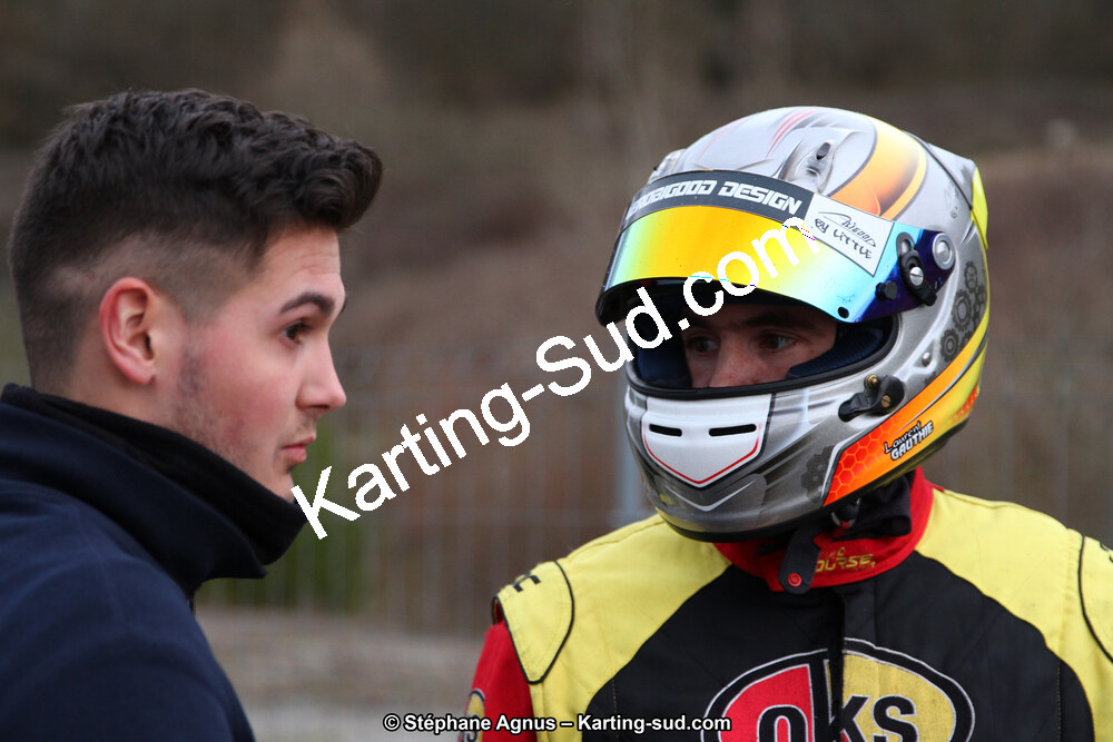 Laurent GAUTHIE — 17 & 18/03/2018 : 1ère manche du Championnat du Sud 2018 à Lavelanet (Photos Stéphane Agnus) 2018 — karting