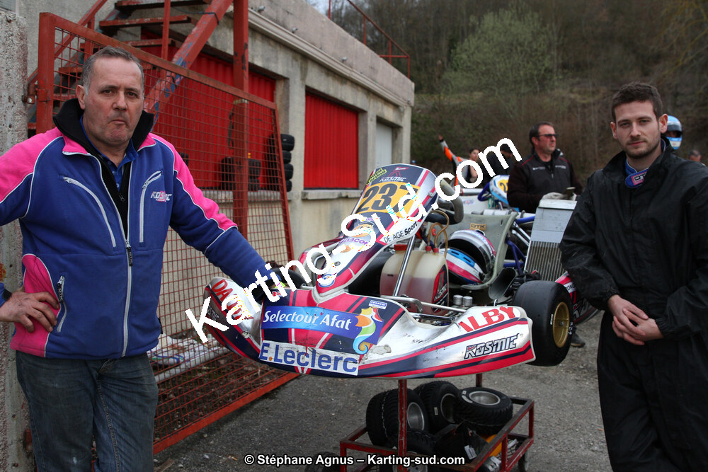 Valentin RONGIER — 17 & 18/03/2018 : 1ère manche du Championnat du Sud 2018 à Lavelanet (Photos Stéphane Agnus) 2018 — karting