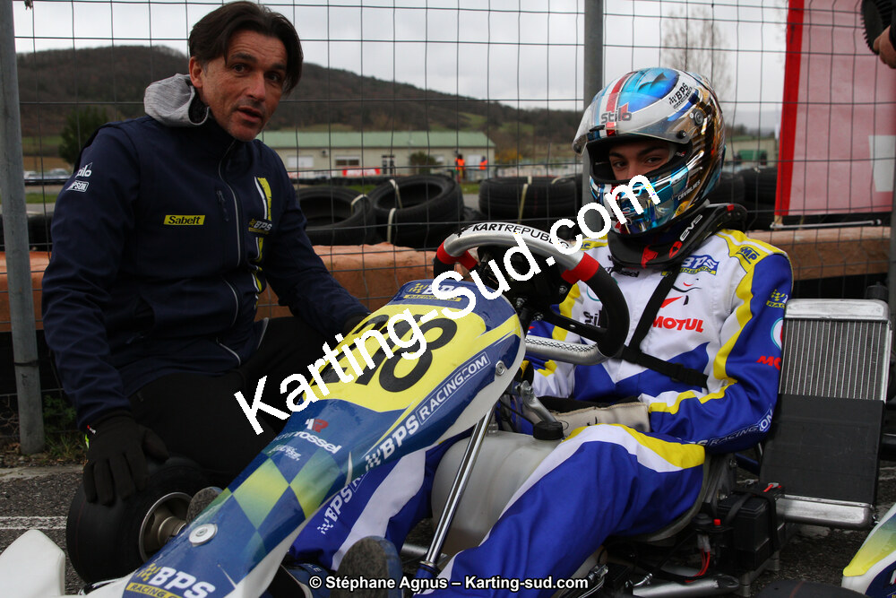 Vincent CAVAILHES — 17 & 18/03/2018 : 1ère manche du Championnat du Sud 2018 à Lavelanet (Photos Stéphane Agnus) 2018 — karting