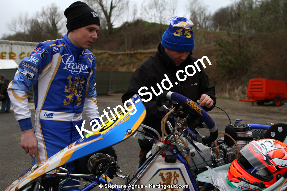 Pierre LOUBERE — 17 & 18/03/2018 : 1ère manche du Championnat du Sud 2018 à Lavelanet (Photos Stéphane Agnus) 2018 — karting