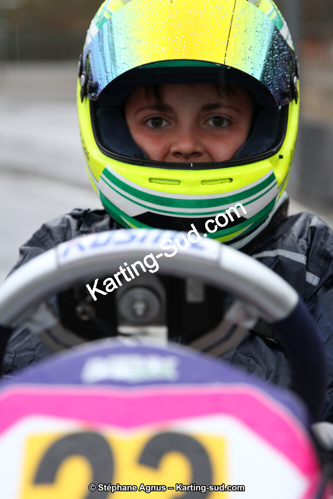 Sacha CATALA — 17 & 18/03/2018 : 1ère manche du Championnat du Sud 2018 à Lavelanet (Photos Stéphane Agnus) 2018 — karting
