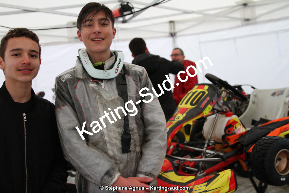 Julien CHASTANET — 17 & 18/03/2018 : 1ère manche du Championnat du Sud 2018 à Lavelanet (Photos Stéphane Agnus) 2018 — karting