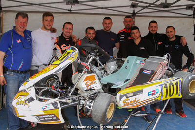 Sébastien LEDER — 07 & 08/04/2018 : 2ème manche du Championnat du Sud 2018 à Ganges (Photos Stéphane Agnus) 2018 — karting
