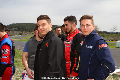 Yohan SOGUEL — 07 & 08/04/2018 : 2ème manche du Championnat du Sud 2018 à Ganges (Photos Stéphane Agnus) 2018 — karting