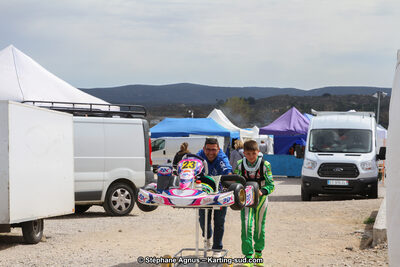 Eric CATALA — 07 & 08/04/2018 : 2ème manche du Championnat du Sud 2018 à Ganges (Photos Stéphane Agnus) 2018 — karting