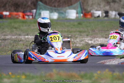 07 & 08/04/2018 : 2ème manche du Championnat du Sud 2018 à Ganges (Photos Stéphane Agnus) 2018 — karting