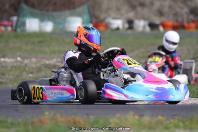 07 & 08/04/2018 : 2ème manche du Championnat du Sud 2018 à Ganges (Photos Stéphane Agnus) 2018 — karting