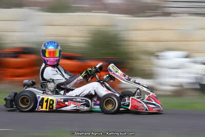 07 & 08/04/2018 : 2ème manche du Championnat du Sud 2018 à Ganges (Photos Stéphane Agnus) 2018 — karting