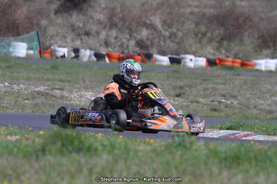 Thomas SUZANNE — 07 & 08/04/2018 : 2ème manche du Championnat du Sud 2018 à Ganges (Photos Stéphane Agnus) 2018 — karting