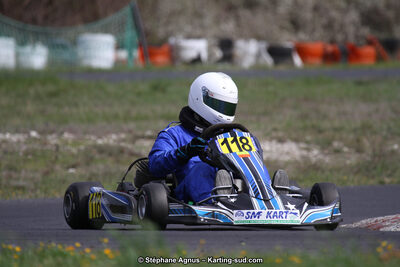 07 & 08/04/2018 : 2ème manche du Championnat du Sud 2018 à Ganges (Photos Stéphane Agnus) 2018 — karting