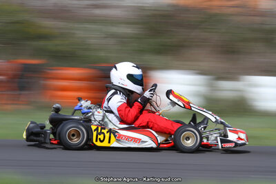 07 & 08/04/2018 : 2ème manche du Championnat du Sud 2018 à Ganges (Photos Stéphane Agnus) 2018 — karting