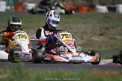 07 & 08/04/2018 : 2ème manche du Championnat du Sud 2018 à Ganges (Photos Stéphane Agnus) 2018 — karting