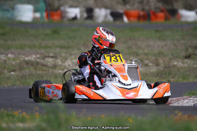 07 & 08/04/2018 : 2ème manche du Championnat du Sud 2018 à Ganges (Photos Stéphane Agnus) 2018 — karting