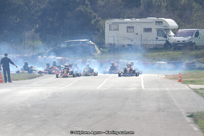 07 & 08/04/2018 : 2ème manche du Championnat du Sud 2018 à Ganges (Photos Stéphane Agnus) 2018 — karting