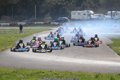 07 & 08/04/2018 : 2ème manche du Championnat du Sud 2018 à Ganges (Photos Stéphane Agnus) 2018 — karting