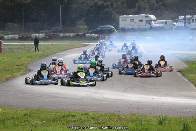 07 & 08/04/2018 : 2ème manche du Championnat du Sud 2018 à Ganges (Photos Stéphane Agnus) 2018 — karting