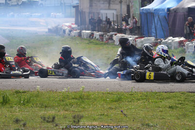 07 & 08/04/2018 : 2ème manche du Championnat du Sud 2018 à Ganges (Photos Stéphane Agnus) 2018 — karting