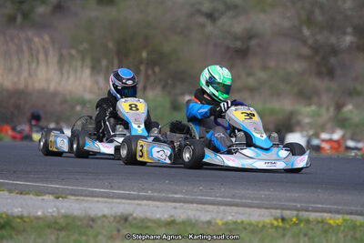 07 & 08/04/2018 : 2ème manche du Championnat du Sud 2018 à Ganges (Photos Stéphane Agnus) 2018 — karting