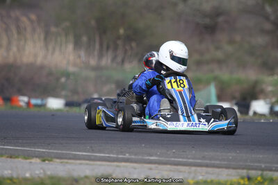 07 & 08/04/2018 : 2ème manche du Championnat du Sud 2018 à Ganges (Photos Stéphane Agnus) 2018 — karting