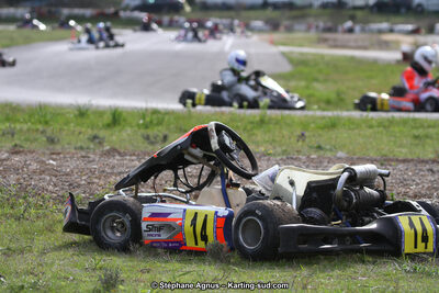 07 & 08/04/2018 : 2ème manche du Championnat du Sud 2018 à Ganges (Photos Stéphane Agnus) 2018 — karting